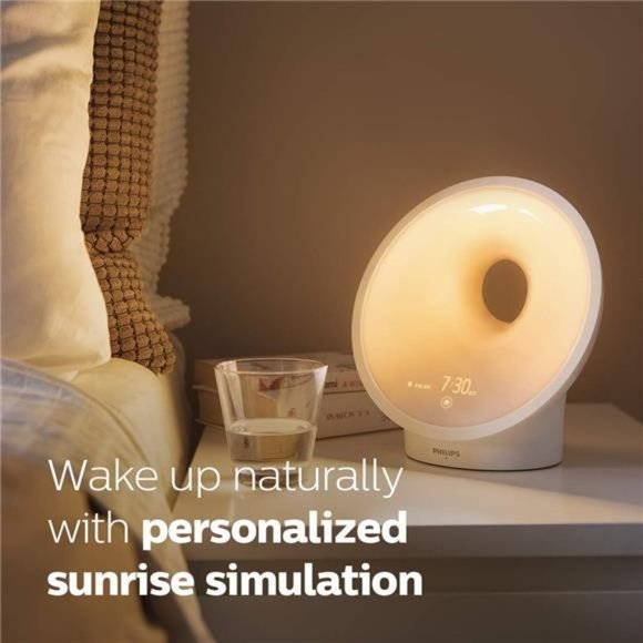 Sleep and Wake-Up Light, Simulated Sunrise and Sunset,Multiple Lights and Sounds - Picture 7 of 7